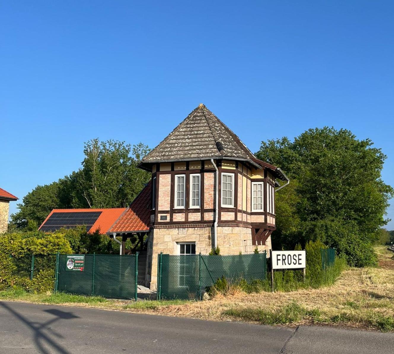 "Altes Stellwerk Frose" Am Froser See Exterior photo